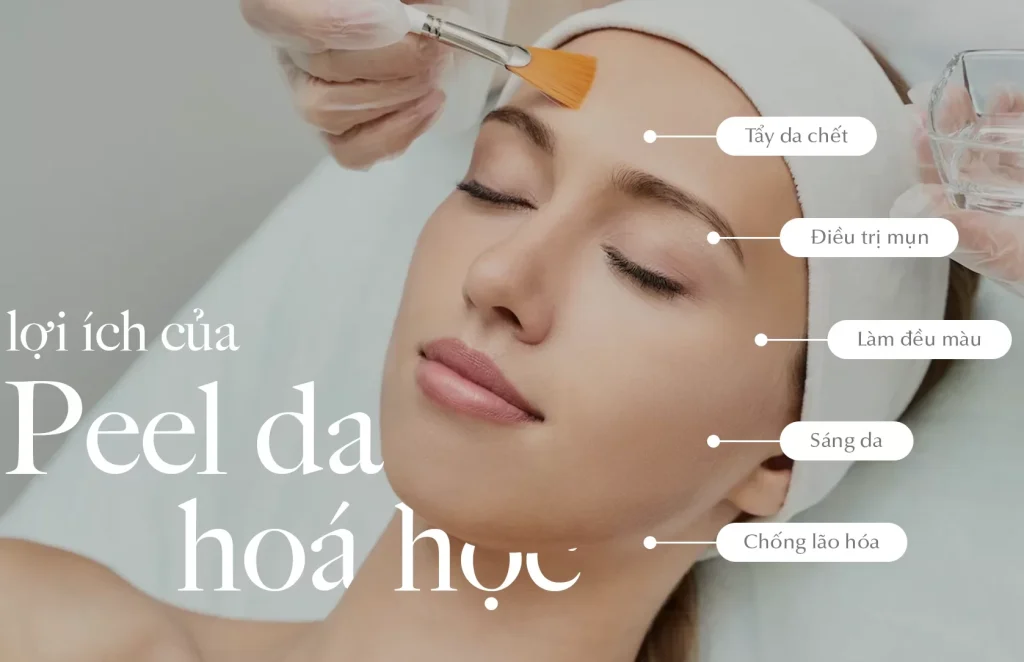 Peel Da Trị Mụn Thâm An Toàn, Hiệu Quả và Lưu Ý Quan Trọng 2 loi ich cua peel da hoa hoc