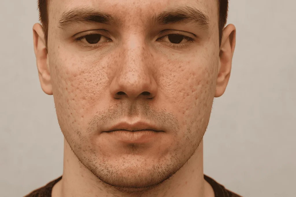 hành động sau khi trị sẹo rỗ